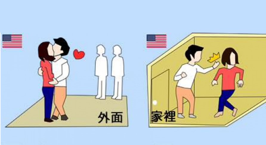 日本畫家描繪港台美日情侶相處模式！台灣的讓各國網友笑了XDD