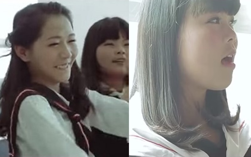 Sunshine MV一身水手服熱情洋溢的青春畫面就在『她』唱出第一句後.....震撼