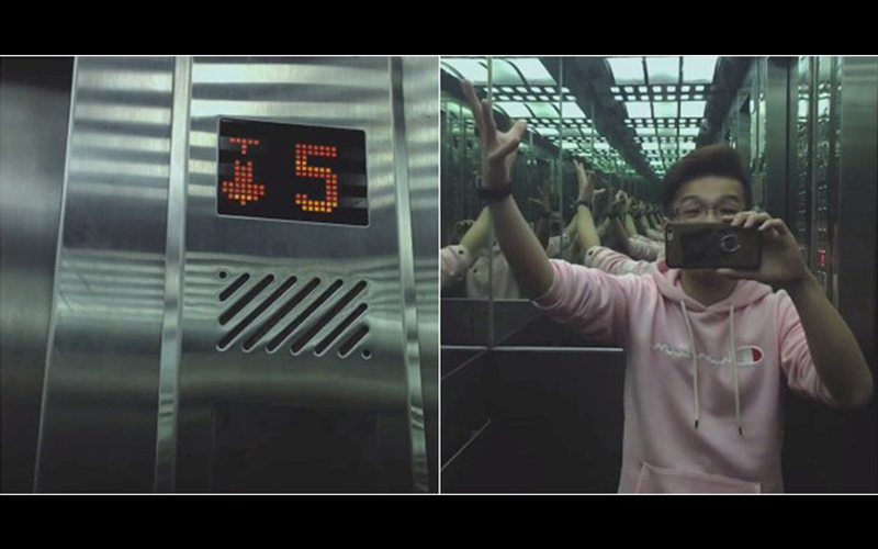 都市傳說「五樓的女人」YouTuber坐電梯實測，中途竟遇超毛狀況：網友留言比影片可怕！