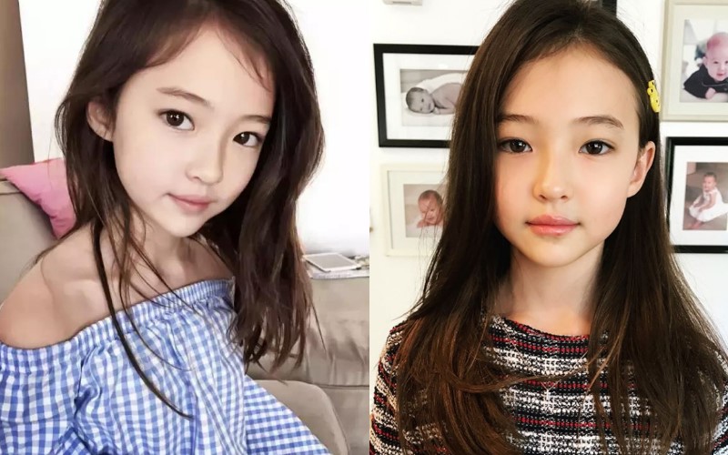 9歲小女孩號封「兒童界超模」  韓籍「超正媽媽」現身時網大讚：這基因果然好啊❤