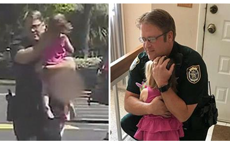 媽媽喝醉把3歲女兒遺忘在「高溫車過夜」，警察發現一把抱緊狂奔撿回一條命